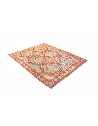 Kilim 153x192 Cm Kilim, Afghanistan, Lana Cardata A Mano