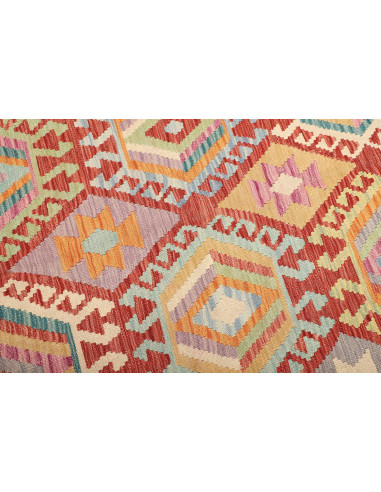Kilim 153x192 Cm Kilim, Afghanistan, Hand-carded Wool (warp: