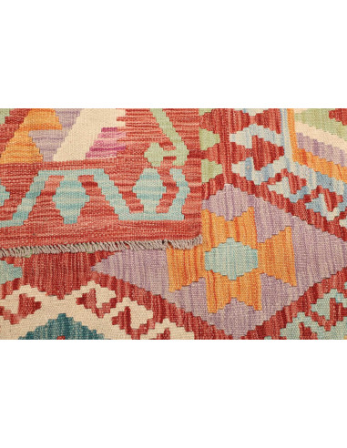 Kilim 153x192 Cm Kilim, Afghanistan, Hand-carded Wool (warp:
