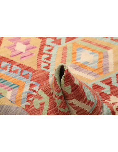 Kilim 153x192 Cm Kilim, Afghanistan, Lana Cardata A Mano