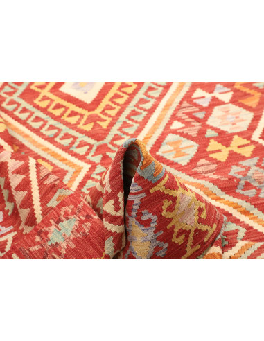Kilim 151x197 Cm Kilim Afghanistan, Hand-carded Wool