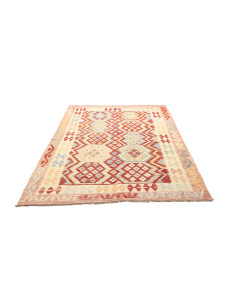Kilim 158x212 Cm Kilim, Afghanistan, Hand-carded Wool (warp: 2