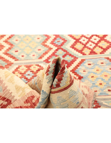 Kilim 158x212 Cm Kilim, Afghanistan, Lana Cardata A Mano