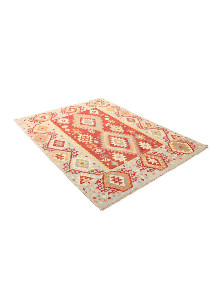 Kilim 153x204 Cm Kilim, Afghanistan, Hand-carded Wool (warp: