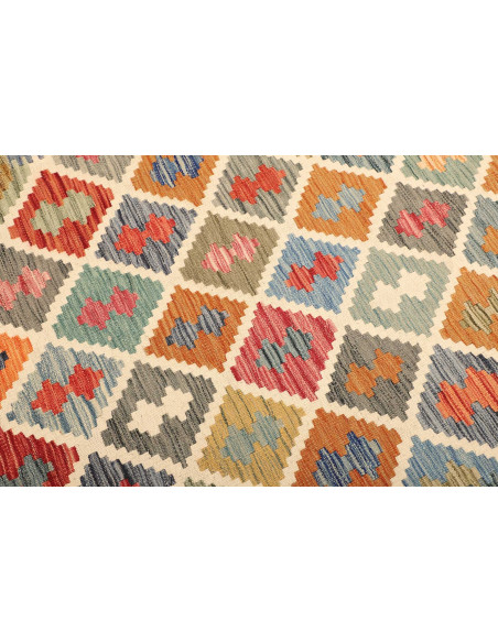 Tappeto Kilim Afghanistan 153x194 Multicolore