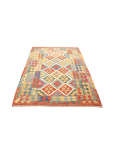 Kilim 151x200 Cm Kilim, Afghanistan, Hand-carded Wool, 2