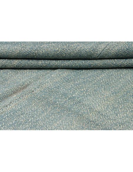 Rug Kilim Persia sky blue 203x302