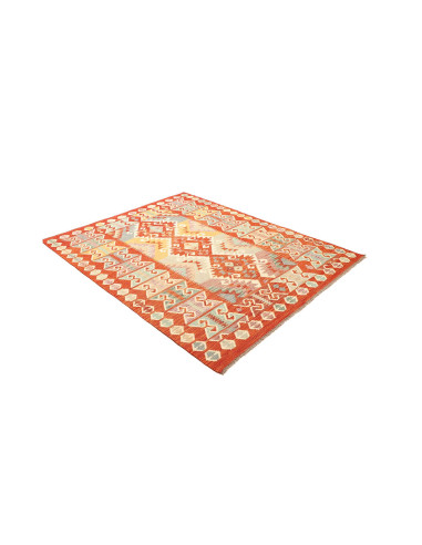 Kilim 152x193 Cm Kilim Afghanistan Hand-carded Wool (warp: