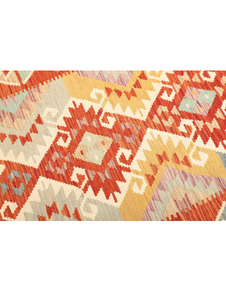Kilim 152x193 Cm Kilim Afghanistan Hand-carded Wool (warp: