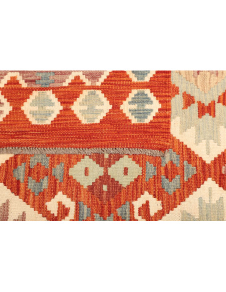 Kilim 152x193 Cm Kilim Afghanistan Lana Cardata A Mano