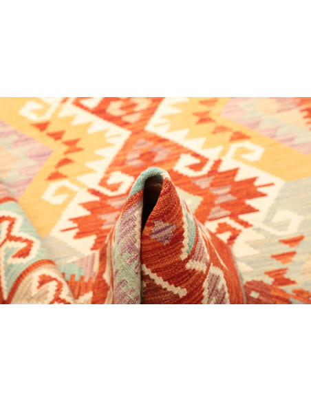 Kilim 152x193 Cm Kilim Afghanistan Lana Cardata A Mano
