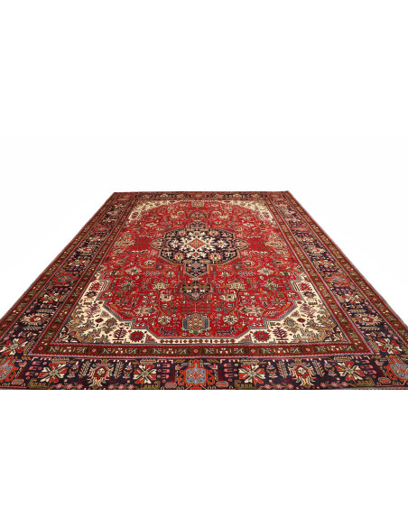 Tabriz 304x399 Cm Tabriz, Persia, Hand-carded Wool, Cotton,