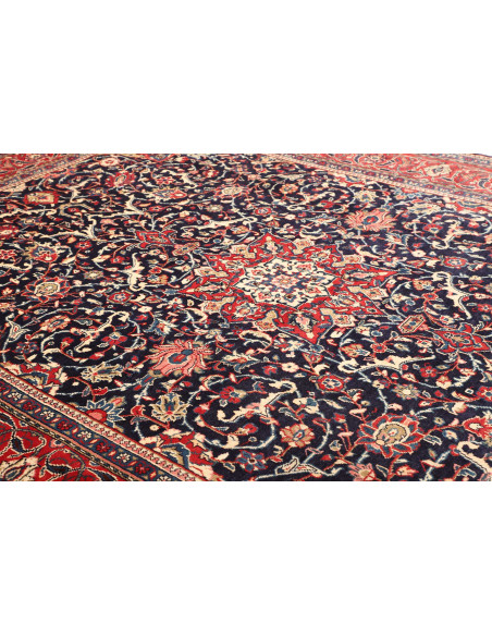 Mahal 270x365 Cm Mahal, Persia, Hand-carded Wool, Cotton,