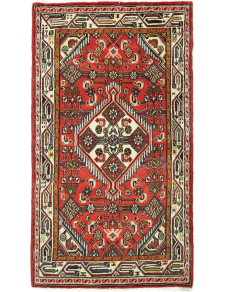 78x134 Cm Tappeto Tribale.  Persia. Materiale: Lana