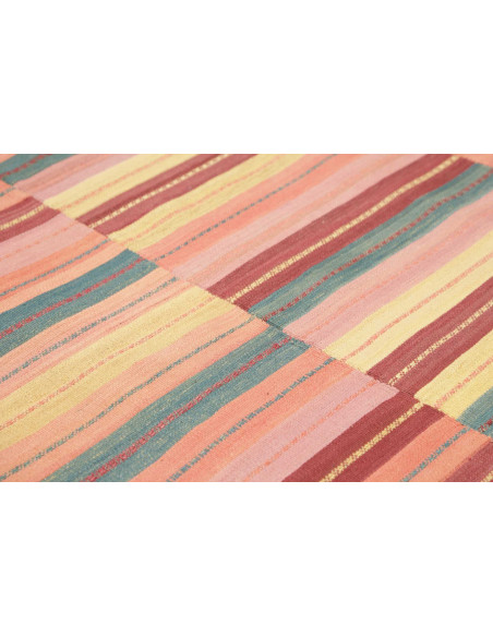 Rug Kilim Persia maroon brown 218x239