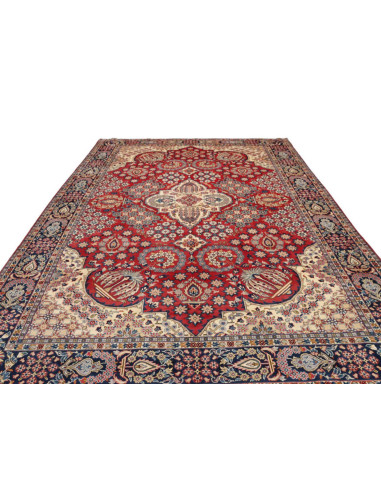 Rug Nadjafabad Persia 288x410 Crimson Red Navy