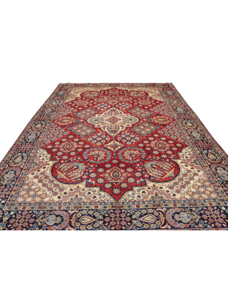 Rug Nadjafabad Persia 288x410 Crimson Red Navy