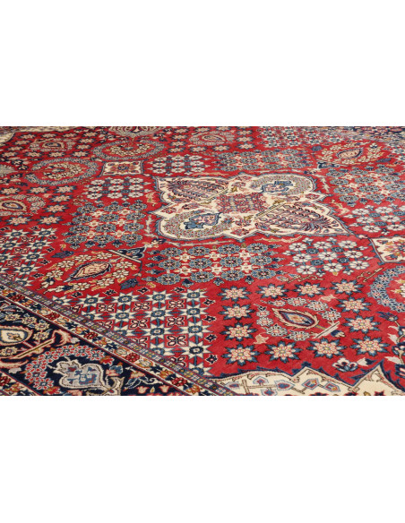 Rug Nadjafabad Persia 288x410 Crimson Red Navy