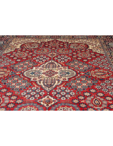 Rug Nadjafabad Persia 288x410 Crimson Red Navy