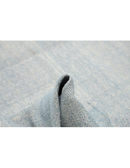 Rug Kilim Persia sky blue 203x302