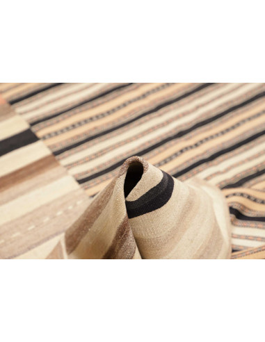 Rug Kilim Persia yellow maroon 166x217