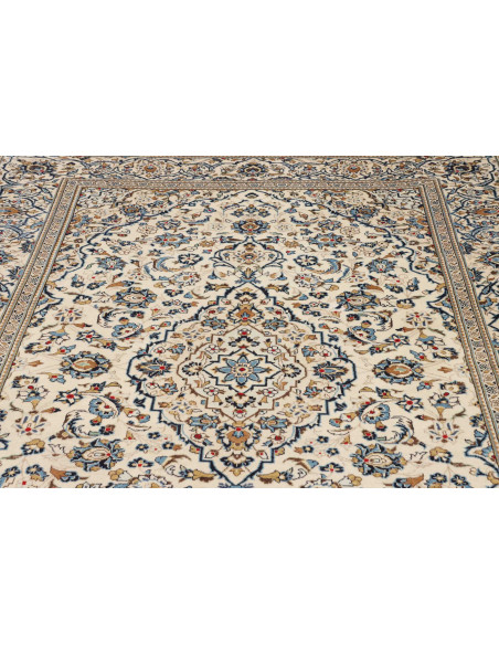 Kashan 196x308 Cm Kashan, Persia, Lana Cardata A Mano