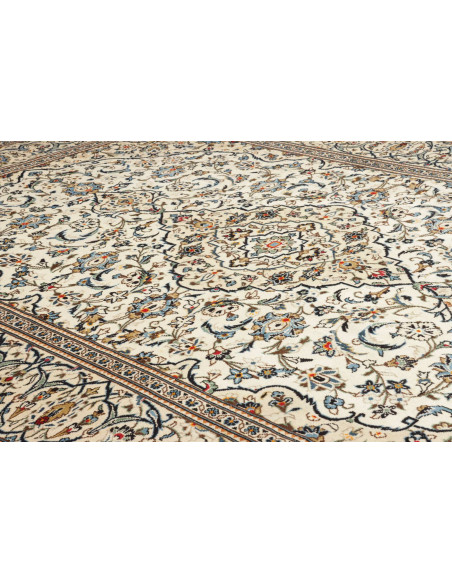 Kashan 247x353 Cm Kashan, Persia, Lana Cardata A Mano