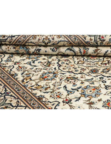 Kashan 247x353 Cm Kashan, Persia, Hand-carded Wool warp: