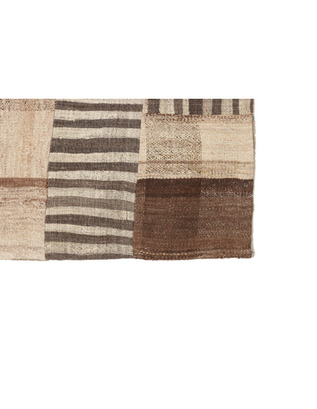 Tappeto Patch Persia marrone verde 174x240