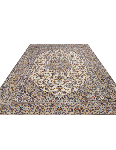 Kashan 257x363 Cm Kashan Persia Hand-carded Wool (warp: