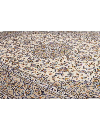 Kashan 257x363 Cm Kashan Persia Hand-carded Wool (warp: