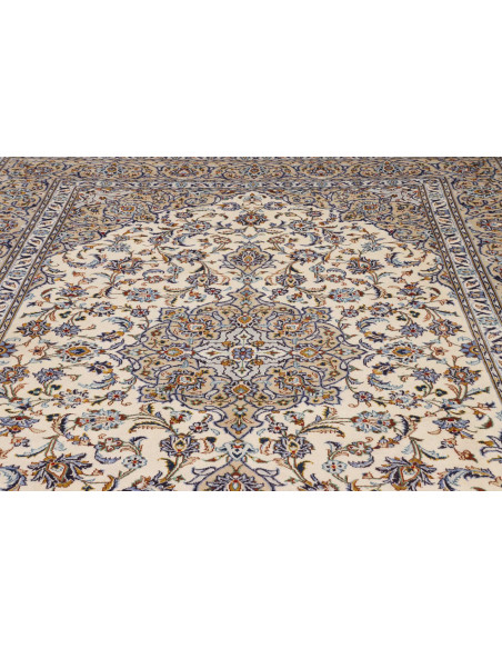 Kashan 257x363 Cm Kashan Persia Lana Cardata A Mano (ordito: