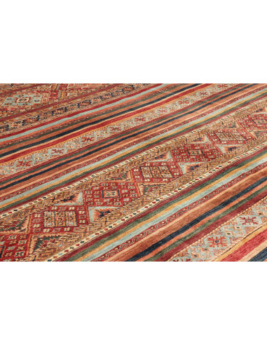 Rug Samarkand Pakistan 250x344 Red Blue