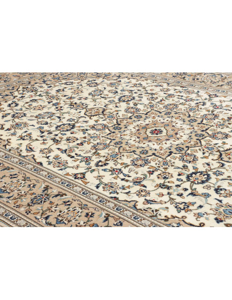 Kashan 198x306 Cm Kashan, Persia, Lana Cardata A Mano,