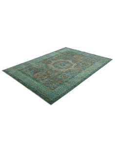 Rug Mamlouk Pakistan 169x236 Teal Emerald Green 2