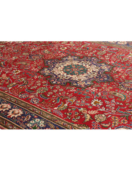 Tabriz 200x303 Cm Tabriz, Persia, Lana Cardata A Mano
