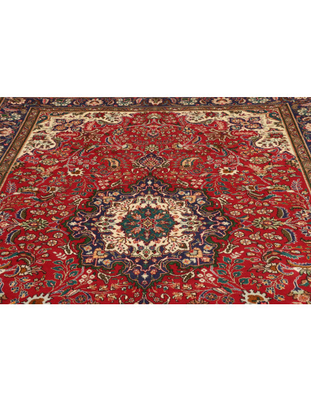 Tabriz 200x303 Cm Tabriz, Persia, Lana Cardata A Mano