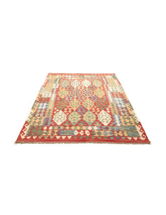 Kilim 150x195 Cm Kilim Afghanistan, Lana Cardata A Mano 2