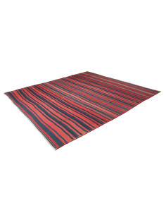 Tappeto Kilim Vintage Persia grigio rosso 276x292 2