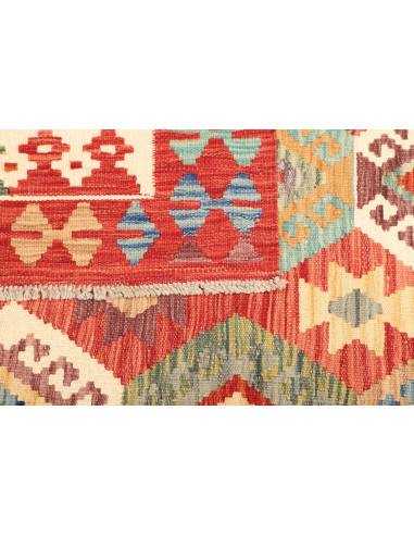 Kilim 154x201 Cm Kilim Afghanistan Hand-carded Wool Cotton