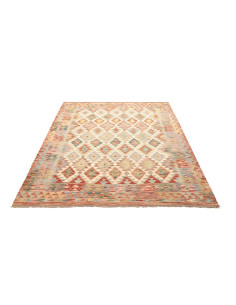 Kilim 153x200 Cm Kilim Afghanistan Lana Cardata A Mano 2