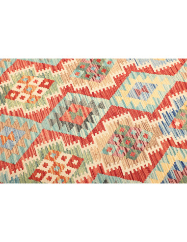 Kilim 146x196 Cm Kilim, Afghanistan, Hand-carded Wool (warp: