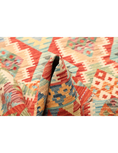 Kilim 146x196 Cm Kilim, Afghanistan, Hand-carded Wool (warp: