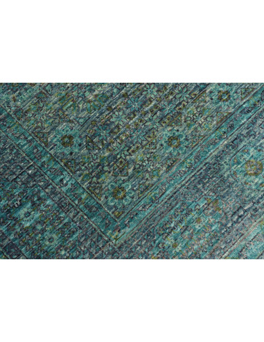 Tappeto Mamlouk Pakistan 150x193 Verde Acqua Bl