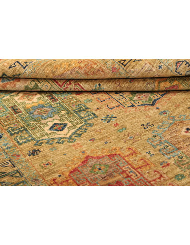 Tappeto Tribal Pakistan 150x191 Oro Antico Terr