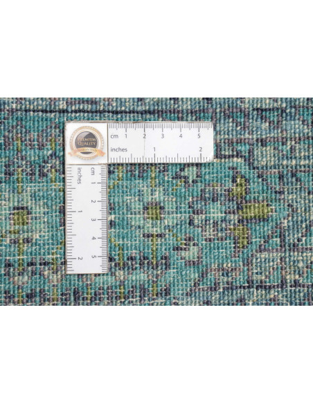 Tappeto Mamlouk Pakistan 150x193 Verde Acqua Bl