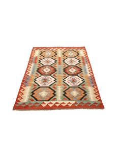 Kilim 99x147 Cm Kilim, Afghanistan, Lana Cardata A Mano 2