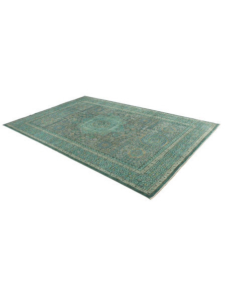 Tappeto Mamlouk Pakistan 201x308 Verde Petrolio