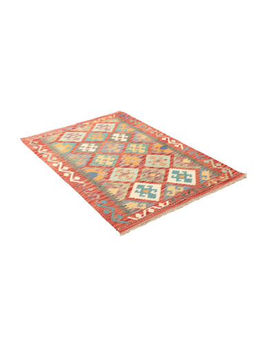 Kilim 107x148 Cm Kilim, Afghanistan, Hand-carded Wool (warp: