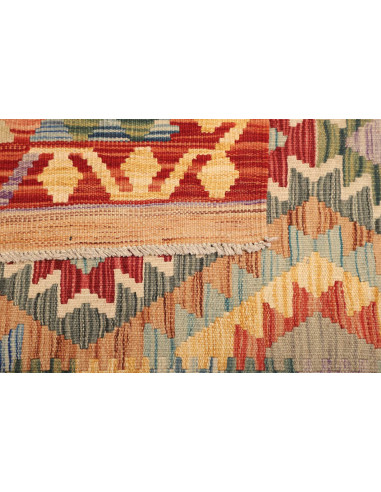 Kilim 104x150 Cm Kilim Afghanistan, Hand-carded Wool (warp: